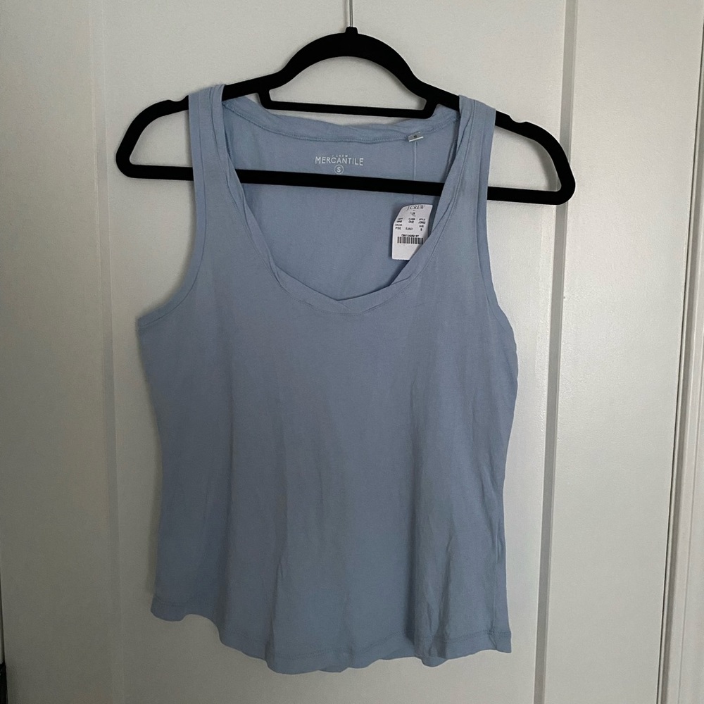 J.Crew Powder Blue Tank- NWT